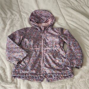 Floral Hooded Jacket